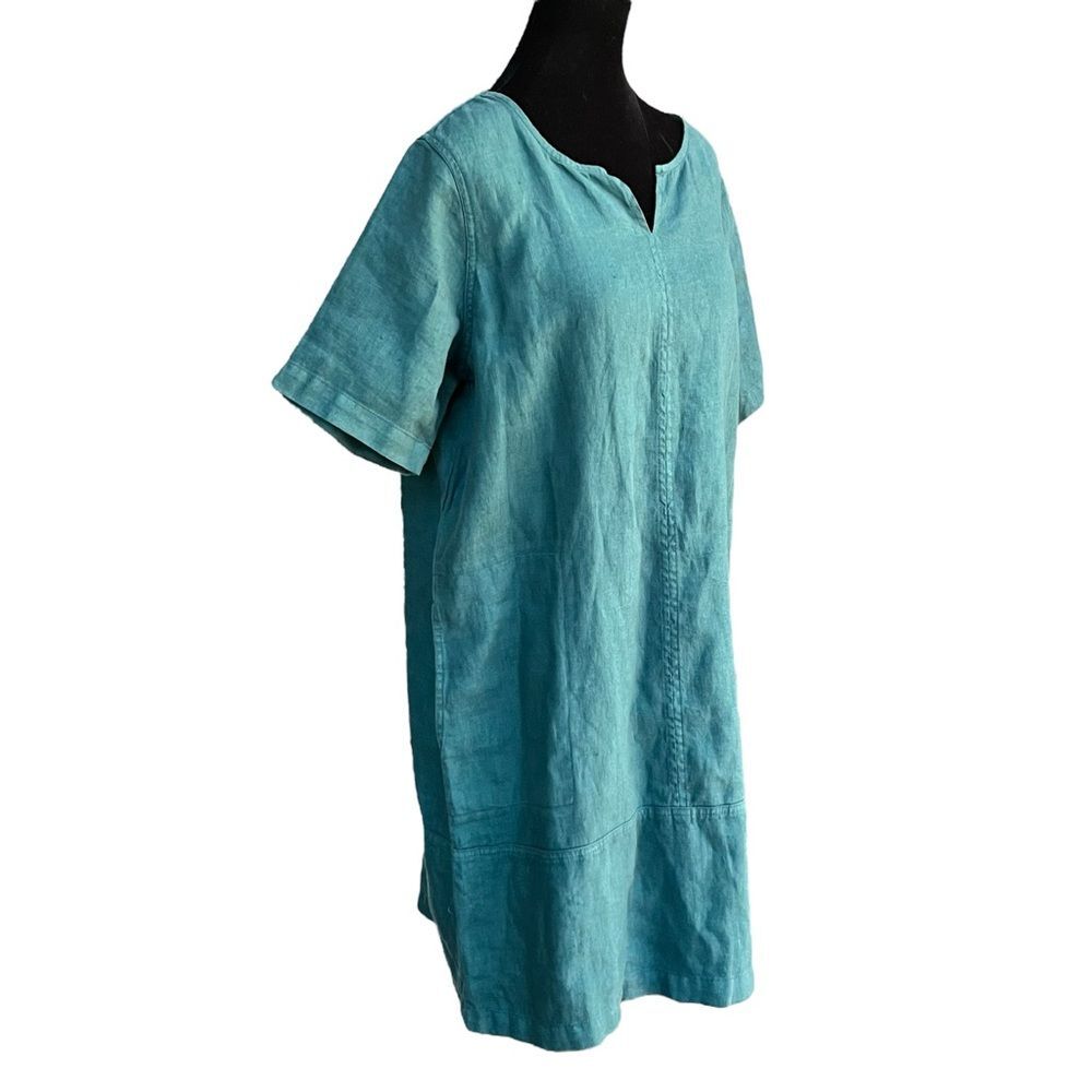 J. Jill Teal Mini Dress